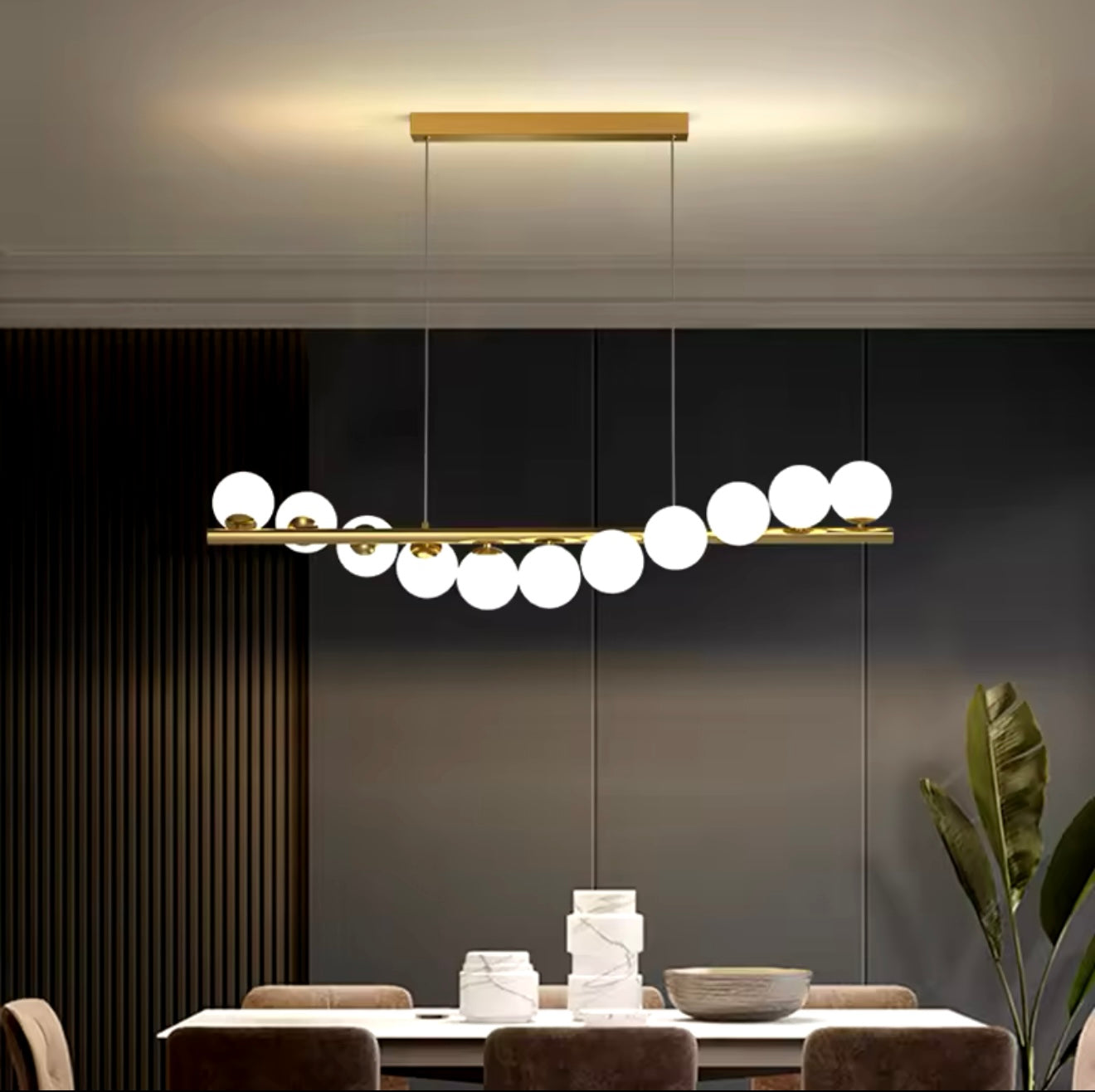 Lampa żyrandol,loft modern nowoczesne kule wiszące 2 rozmiary