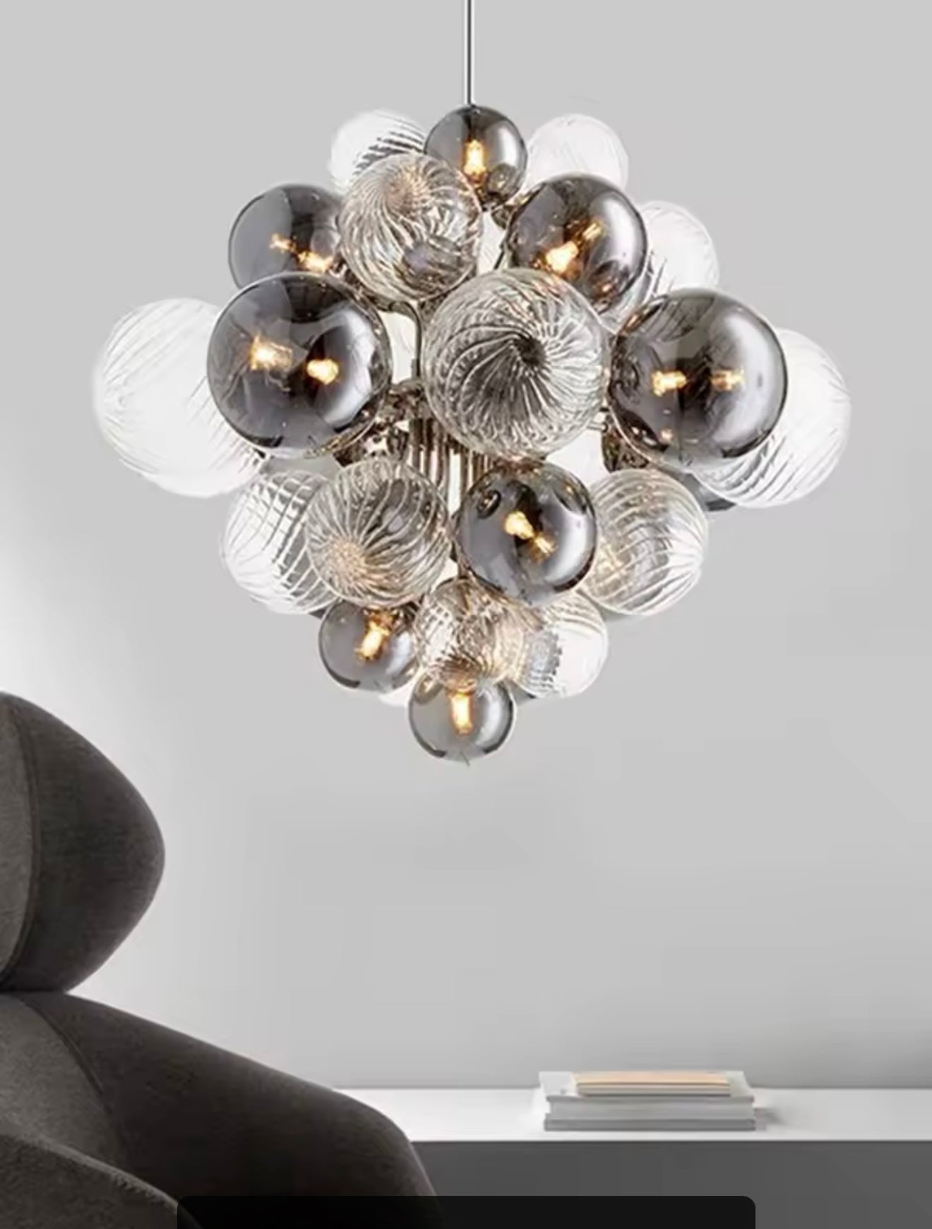 Crystal Sphere Elegance lampa DUŻA