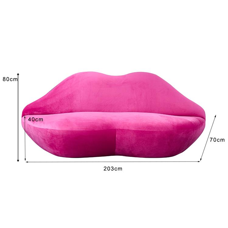 SOFA usta pink lip